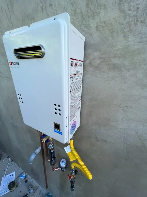 Tankless water heater installation for El Dorado homes